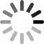 a black and white image of a loading circle with a shadow on a white background .