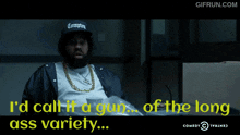 Key And Peele Gun Of The Long Ass Variety GIF - Key And Peele Gun Of The Long Ass Variety Rap Confession GIFs