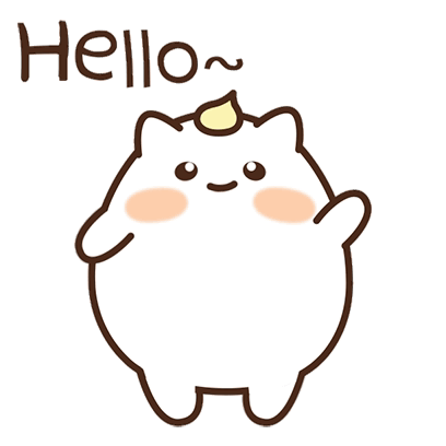 Chubby Cute Sticker - Chubby Cute Cat - 探索與分享 GIF
