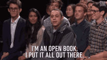 Im An Open Book I Put It All Out There GIF