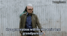 Our Generation GIF - Weird Gandparents Dance Funny GIFs