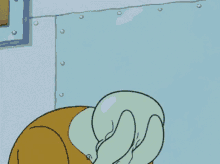 Squidward Ugliness GIF - Squidward Ugliness Look Down GIFs