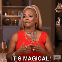 Its Magical Kim Fields GIF - Its Magical Kim Fields Real Housewives Of Atlanta GIFs