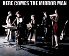 Human League Mirror Man GIF - Human League Mirror Man Here Comes GIFs