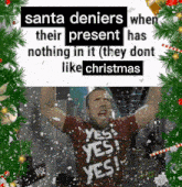Santa Deniers Presents GIF - Santa Deniers Presents Santa GIFs