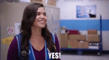 Superstore Amy Sosa GIF - Superstore Amy Sosa Yes GIFs