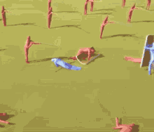 Fighting Blue GIF - Fighting Blue Red GIFs