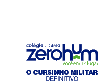 Zerohum Cursinho Sticker - Zerohum Cursinho Exercito Stickers