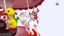 Carousel Ride Having Fun GIF