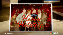 Happy Holidays John Legend GIF - Happy Holidays John Legend Gwen Stefani GIFs