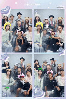 a group of people are posing for a photo and the date is jun 05 2025