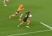 a soccer player with the number 18 on her back