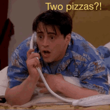 joey friends two pizzas special