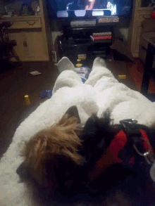 Chilling Pajamas GIF - Chilling Pajamas Dogs GIFs
