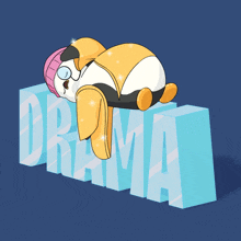 Sleep Drama GIF - Sleep Drama Penguin GIFs