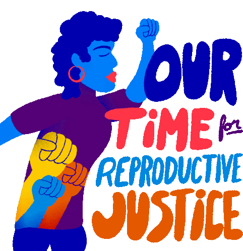 Vrl Our Time Sticker - Vrl Our Time Our Time For Reproductive Justice Stickers