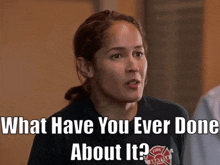 Station 19 Andy Herrera GIF - Station 19 Andy Herrera What Have You Ever Done About It GIFs