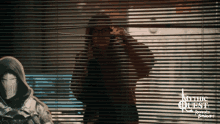 Looking Through Blinds Blinds GIF - Looking Through Blinds Blinds Spying GIFs