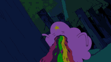 Lsp Throw Up GIF - Throwup Adventuretime Rainbows GIFs