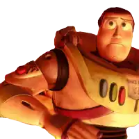 a close up of buzz lightyear from toy story with the number 000 on his arm