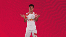 Thumbs Up Fabio Carvalho GIF - Thumbs Up Fabio Carvalho Rb Leipzig GIFs