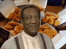 Bill Cosby Loves Mcnuggets GIF - Bill Cosby Chicken Nuggets Nuggets GIFs
