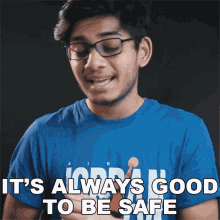 Its Always Good To Be Safe Anubhavroy GIF - Its Always Good To Be Safe Anubhavroy Be Safe GIFs
