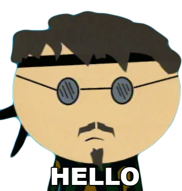 Hello Ned Gerblanski Sticker - Hello Ned Gerblanski South Park Stickers