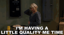 Im Having A Little Quality Me Time Christy GIF - Im Having A Little Quality Me Time Christy Anna Faris GIFs