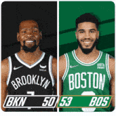 Brooklyn Nets (50) Vs. Boston Celtics (53) Half-time Break GIF