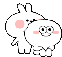 Spoiled Rabbit Smile Person Sticker - Spoiled Rabbit Smile Person Akirambow Stickers