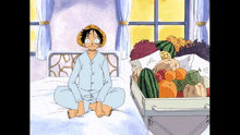 One Piece Luffy GIF - One Piece Luffy Food GIFs