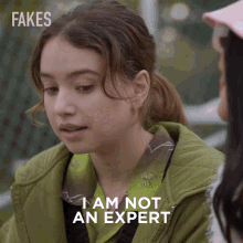 I Am Not An Expert Zoe Chistensen GIF - I Am Not An Expert Zoe Chistensen Fakes GIFs