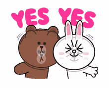 brown and cony kiss agree yes yes yes