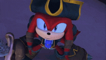 Sonic Prime Pirate GIF - Sonic Prime Pirate Knuckles The Dread GIFs