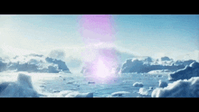 Godzilla X Kong The New Empire Frozen GIF - Godzilla X Kong The New Empire Frozen Purple GIFs