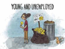 Young & Unemployed GIF - Unemployed Unemployment Young And Unemployed GIFs