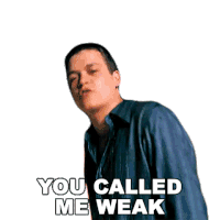 You Called Me Weak Brad Arnold Sticker - You Called Me Weak Brad Arnold 3doors Down Stickers