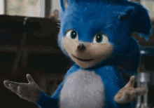 Shock Sonic The Hedgehog GIF - Shock Sonic The Hedgehog Surprised GIFs