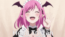 Hello Hello Tristan GIF - Hello Hello Tristan Anime GIFs