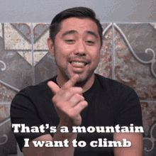 Confident Man Mountain Climbing GIF - Confident Man Mountain Climbing The Studio GIFs