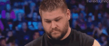 Kevin Owens Shakes Head GIF - Kevin Owens Shakes Head Pouts GIFs
