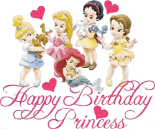 Happybirthday Disney GIF - Happybirthday Disney Princess GIFs