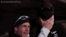 The Undertaker Shawn Michaels GIF - The Undertaker Shawn Michaels Laugh GIFs