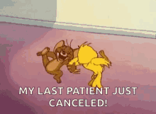 My Last Patient Just Cancelled Tom And Jerry GIF - My Last Patient Just Cancelled Tom And Jerry Happy GIFs
