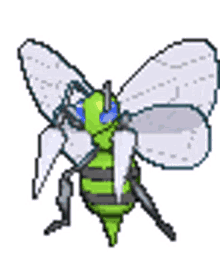 shiny beedrill bee fly