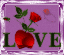 Love Red Flowers GIF - Love Red Flowers I Love You GIFs