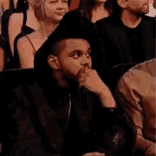 The Weeknd Watching GIF - The Weeknd Watching I Cant Feel My Face GIFs