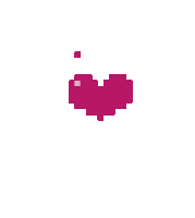 a bunch of pink hearts are floating in the air