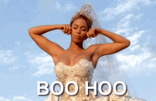 Beyonce Boo Hoo GIF - Beyonce Boo Hoo Fake Cry GIFs